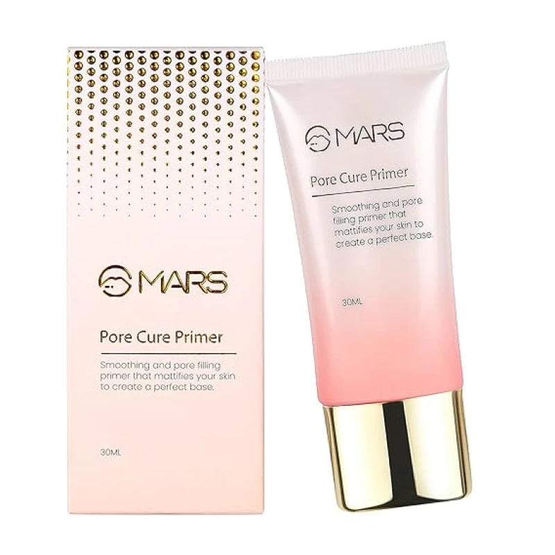 MARS Pore Cure Primer | Smooth Base | Long Lasting Makeup Primer with Oil Control (30ml) thumbnail 6